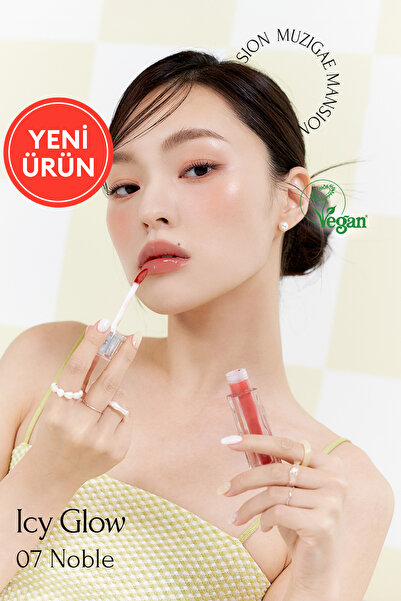 Muzigae Mansion Uzun Süre Kalıcı, Islak Görünümlü Lip Gloss Muzigae Mansion I...