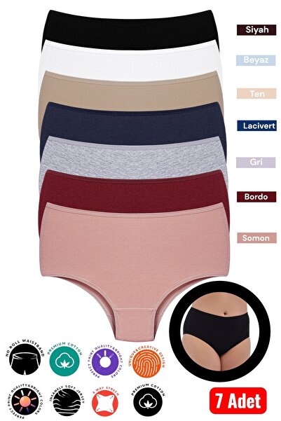 DU&ME Πολυτελές ψηλόμεσο βαμβακερό ελαστικό ύφασμα ελαστικό γυναικείο κιλότ