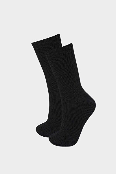 DeFacto Women's 2-Piece Wool Winter Socks E9004Axns