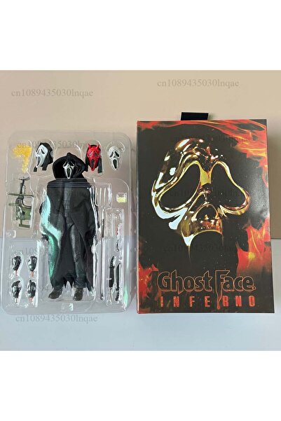 Choice B مع صندوق NECA Figure Inferno Fire Ultimate Action Figure The Nun Billy Prey Feral Horror Collection