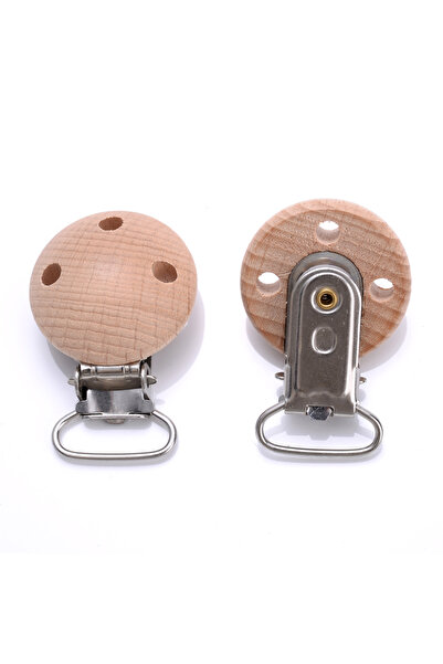 Choice 10 قطع من مشابك مصاصة خشبية مقاس 30 مم من خشب الزان، مشابك مصاصة قابلة...