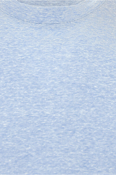 Abdullah Kiğılı Tricou cu dungi din bumbac și in brodat cu decolteu rotund