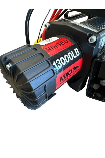 MXO VİNÇ P. 13000 LB ÇELİK HALATLI 12V MANDALLI TAMBUR -28 METRE