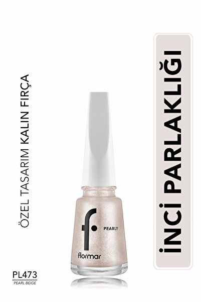 Flormar Pearly Yarı Transparan & Parlak Bitişli Sedefli Oje