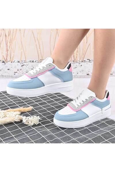 Tmall Pantofi Sport De Dama,Din piele ecologica,D1423,Albastru