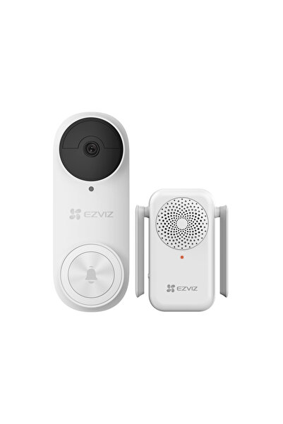 EZVIZ Db2 (3Mp) - Kablosuz, Görüntülü ve İki Yönlü Konuşmalı Akıllı Kapı Zili