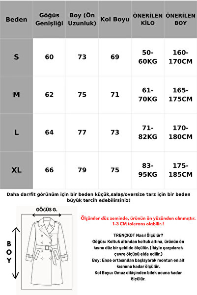 Madmext Bej Düğmeli Kruvaze Yaka Kısa Kadın Trençkot Mg2509