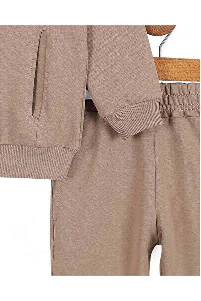 VOY KİDS Boy's Printed Sweatshirt with Pocket Detail 2-3-4-5-6-7-8-9-10 Years Old Seasonal School Tracksuit Set