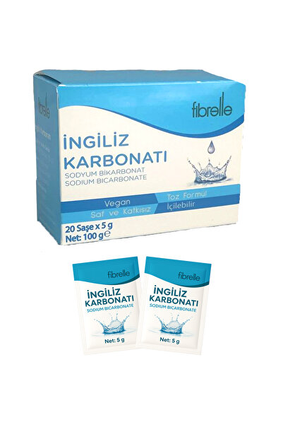 Fibrelle İngiliz Karbonatı Saşe ( 1 Saşe = 5 g )