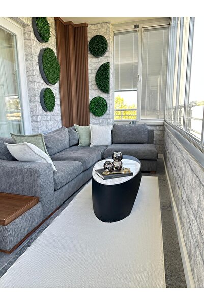 venucci home & living Nora Yumuşak Dokulu Yolluk %100 Polyester Makina Halısı...