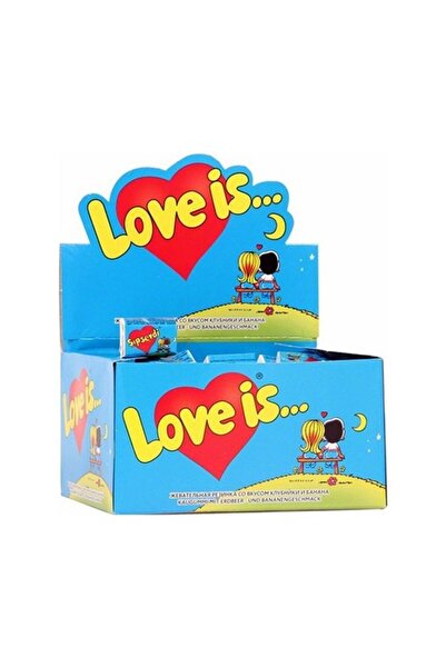 Şıpsevdi Çilek & Muz Aromali Sakız 100 Lü Kutu