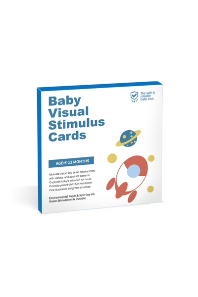 Choice 6-12 شهرًا بطاقات بالأبيض والأسود للتعليم في مرحلة الطفولة المبكرة وال...