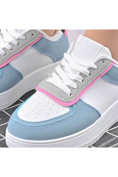 Tmall Pantofi Sport De Dama,Din piele ecologica,D1423,Albastru