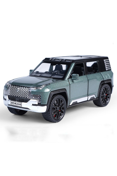 Choice سيارات BYD موديل سبيكة خضراء بمقياس 1/32، مركبات للطرق الوعرة، نماذج م...