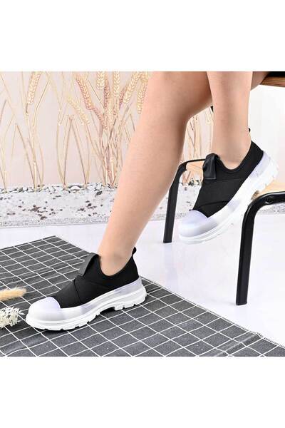 Tmall Pantofi Sport De Dama,Din Material Textil,D1427,Negru