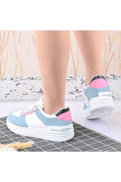 Tmall Pantofi Sport De Dama,Din piele ecologica,D1423,Albastru