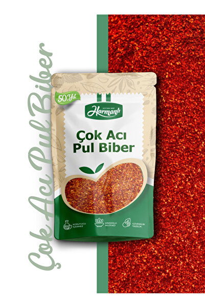 Harmanlı Baharat Çok Acı (ekstra) Pul Biber En Iyi Kalite 70gr