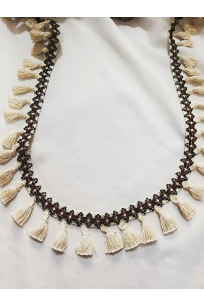 ALTAY AKSESUAR Çam Model Desenli Püskül Saçak