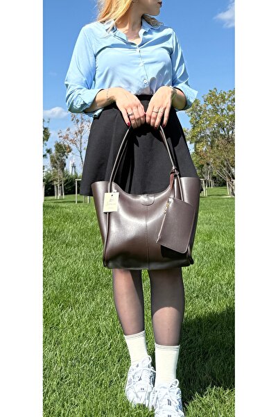 SİNİSA BAG Women's Large Size Stylish & Elegant Hand and Shoulder Bag