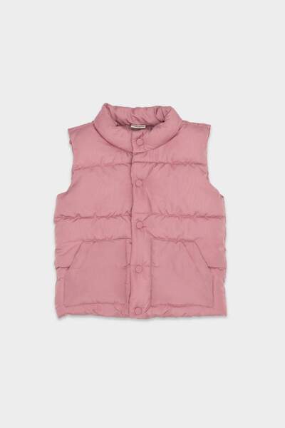 DeFacto Baby Girl Waterproof Double-Sided Stand-Up Collar Snap Closure Inflatable Vest D6559A525Sp