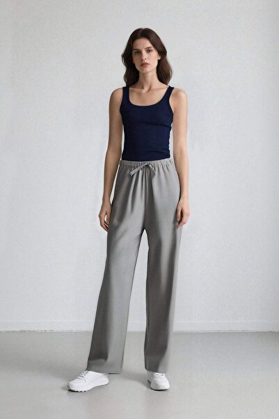 DeFacto Coool Wide Leg Normal Bel Pantolon