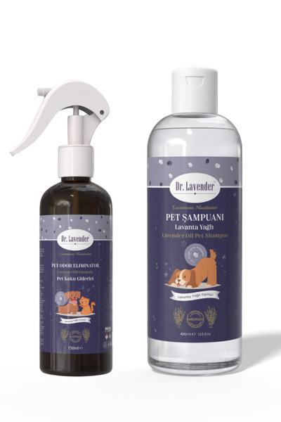 Gallipoli Lavender Dr. Lavender Köpek Şampuanı 400 ml Pet Koku Giderici 150 ml