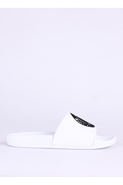 Just Cavalli Beyaz-Siyah Erkek Terlik FONDO POOL DIS. 4