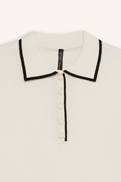 DeFacto Футболка з приталеним коміром поло та коротким рукавом C1498AX25SP