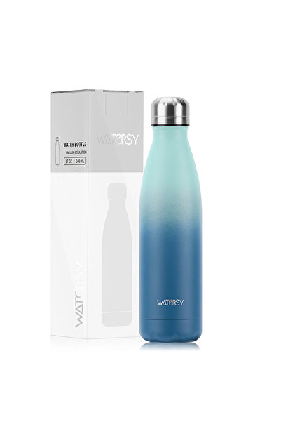 Choice زجاجة مياه من الفولاذ المقاوم للصدأ معزولة ومفرغة من الهواء سعة 500 مل...