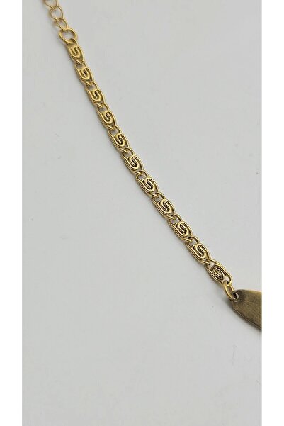 Satürn Silver Kuyumculuk Çelik İsimli Bebek Çocuk Bileklik Künye Kararma Yapmaz