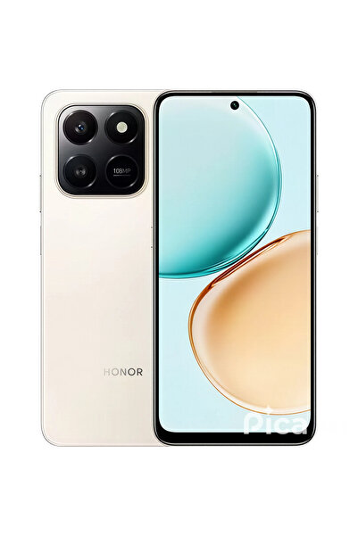 HONOR X7d ثنائي الشريحة 8 جيجابايت رام 256 جيجابايت 4G ذهبي - إصدار الشرق الأوسط ضمان الوكيل
