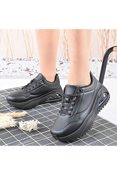 Tmall Pantofi Sport De Dama,Din Piele Ecologica,D1429.Negru