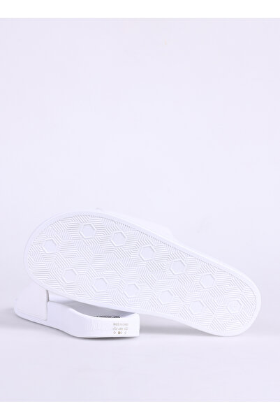 Just Cavalli Beyaz-Siyah Erkek Terlik FONDO POOL DIS. 4