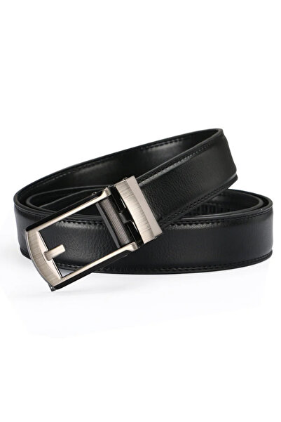 Kemer Dünyası Curea inteligentă pentru bărbați din piele fără perforare cu ca...