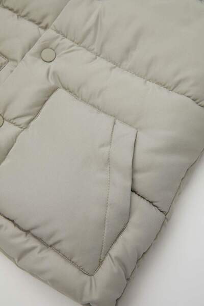 DeFacto Baby Boy Stand Collar Snap Fastener Inflatable Vest A2813A525Sp