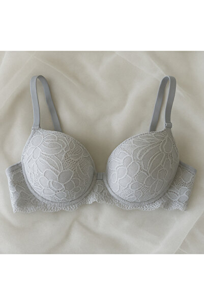 MODA Бюстгальтер з наповнювачем, кісточками та мереживом