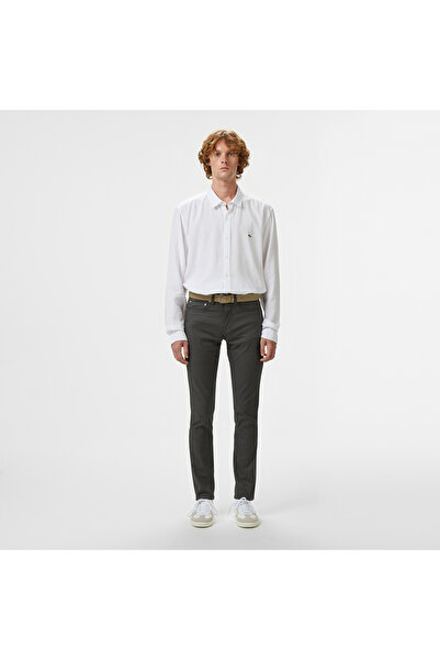 Lacoste Erkek Slim Fit Gri Pantolon