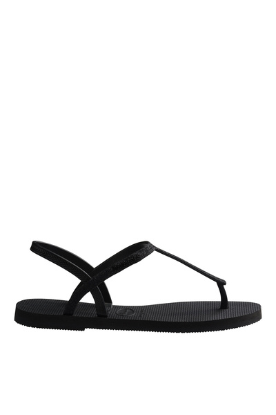 Havaianas Black Women's Beach Slippers Hav. You Party