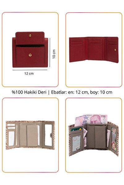 Grande Genuine Leather Women's Wallet Tan 2766