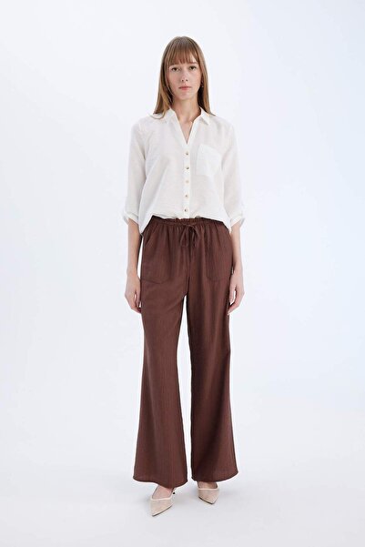 DeFacto Regular Fit Basic Düz Uzun Kollu Gömlek M9407AZ25SP