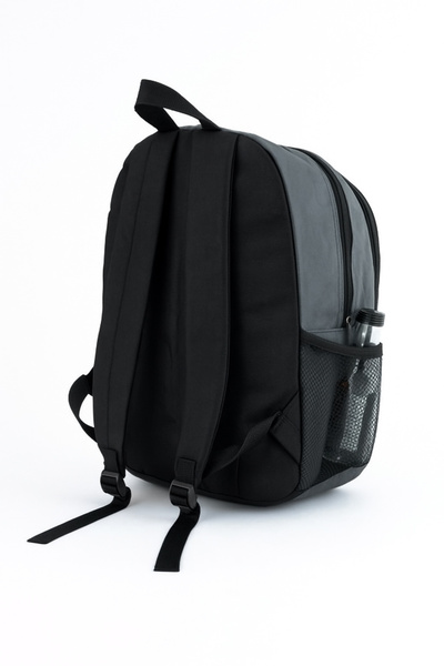 louisiana polo 3 Compartment School Backpack Gray 2450