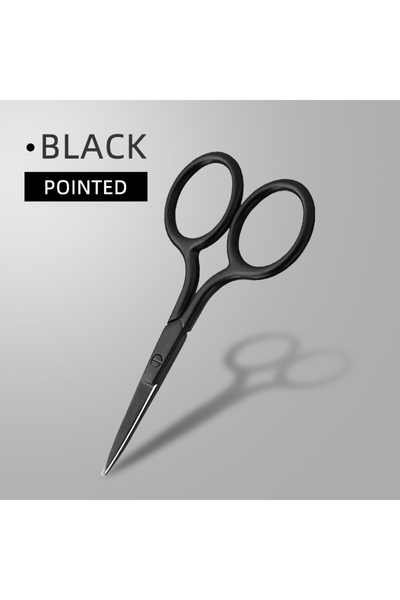 Choice black Z'LRAQI BEAUTY Rose Gold eyebrow scissors Eyelash Stainless steel pointed mini embroidery scis