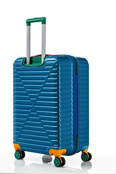 louisiana polo Kabin Boy %100 Polikarbon Valiz 4x2 Teker Turkuaz 1088