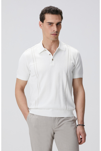 Network Kırık Beyaz Triko Kazak