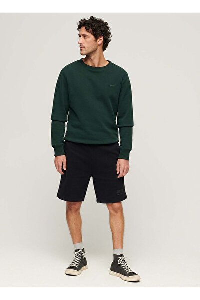 SUPERDRY Rahat Siyah Erkek Şort M7110419A02A_LUXURY SPORT LOOSE SHO