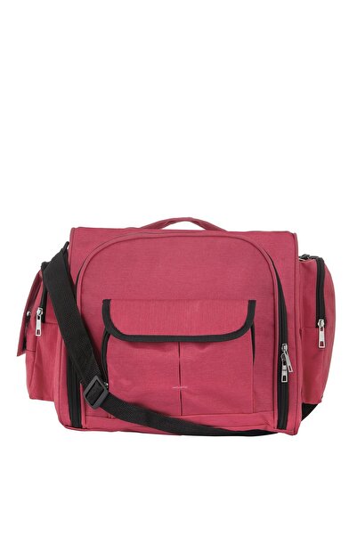 Kraft حقيبة العناية بالأم والطفل باللون الأحمر 1125