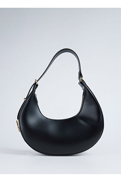Fabrika Siyah Kadın 29x24x9 cm Omuz Çantası CAROLINA