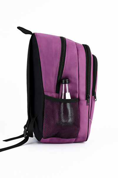 louisiana polo 3 Bölmeli Okul Sırt Çantası Pembe 2450