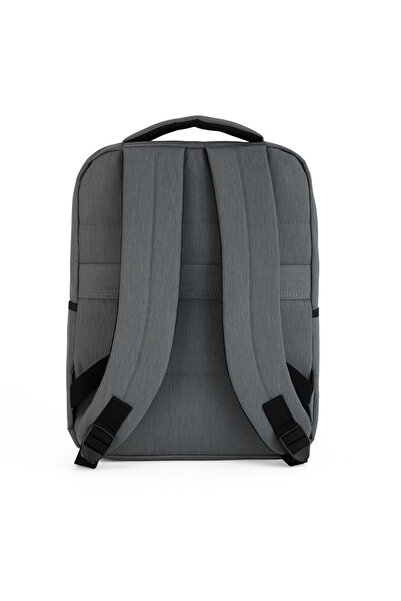 louisiana polo Шкільний сірий рюкзак - 3 відділення, відділення для ноутбука, модель 2122