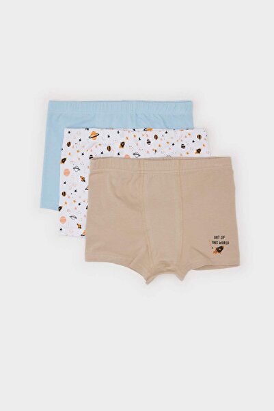 DeFacto Boy's Space nyomtatott 3 részes boxer E1566A824AU